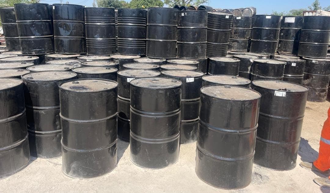 TP7 primer drums in yard stock